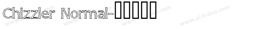 Chizzler Normal字体转换